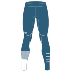 Sportful Squadra Race bukser hvit / sjøblå